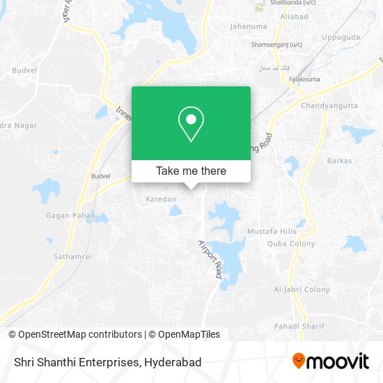 Shri Shanthi Enterprises map