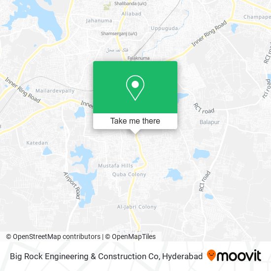 Big Rock Engineering & Construction Co map