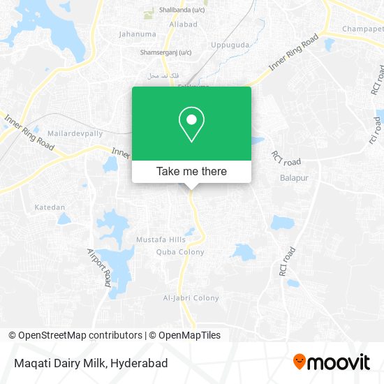 Maqati Dairy Milk map