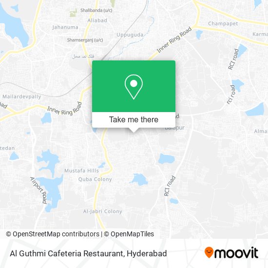 Al Guthmi Cafeteria Restaurant map