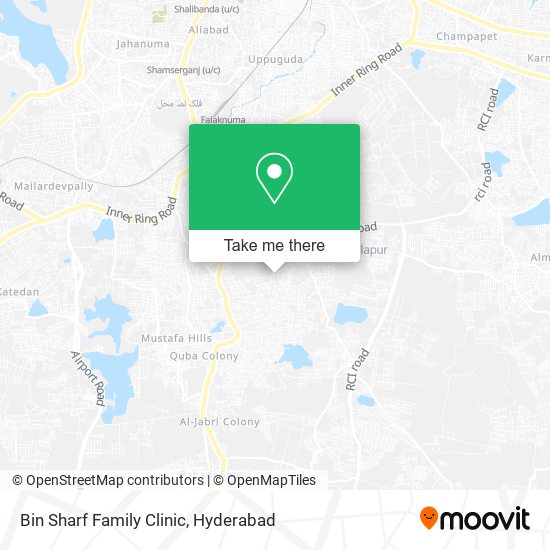 Bin Sharf Family Clinic map