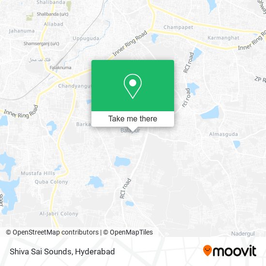 Shiva Sai Sounds map