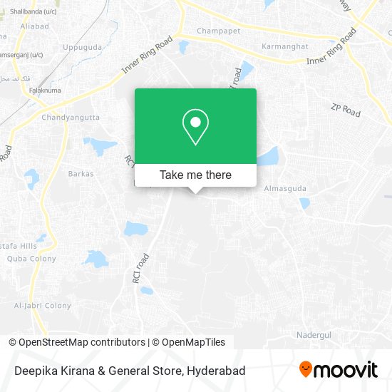 Deepika Kirana & General Store map