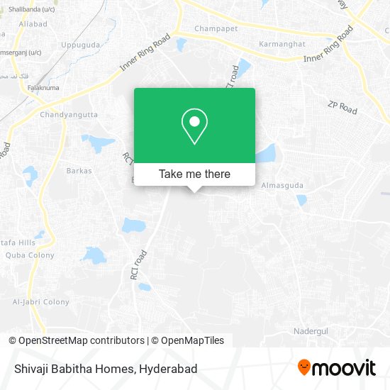 Shivaji Babitha Homes map