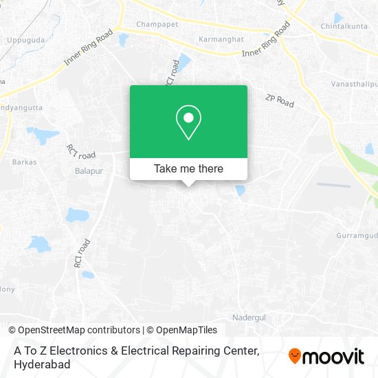 A To Z Electronics & Electrical Repairing Center map