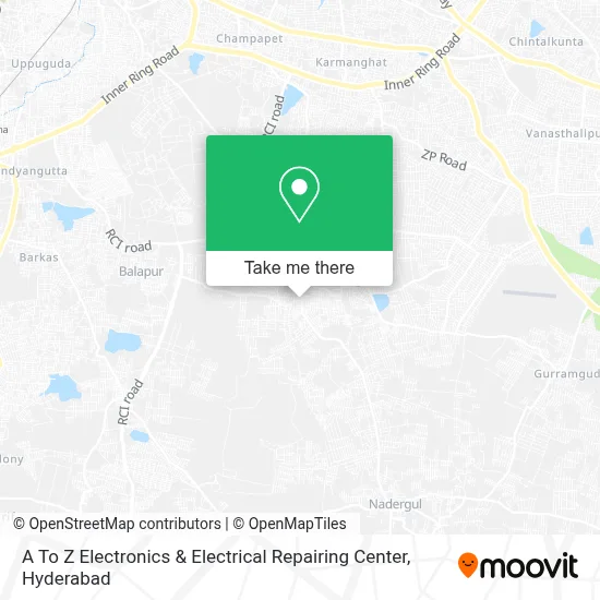 A To Z Electronics & Electrical Repairing Center map