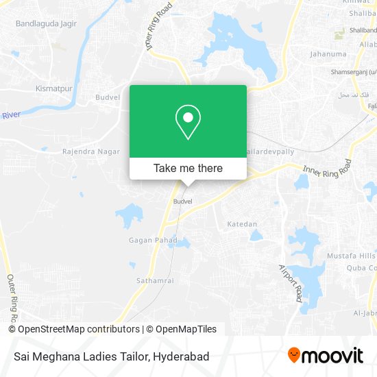 Sai Meghana Ladies Tailor map