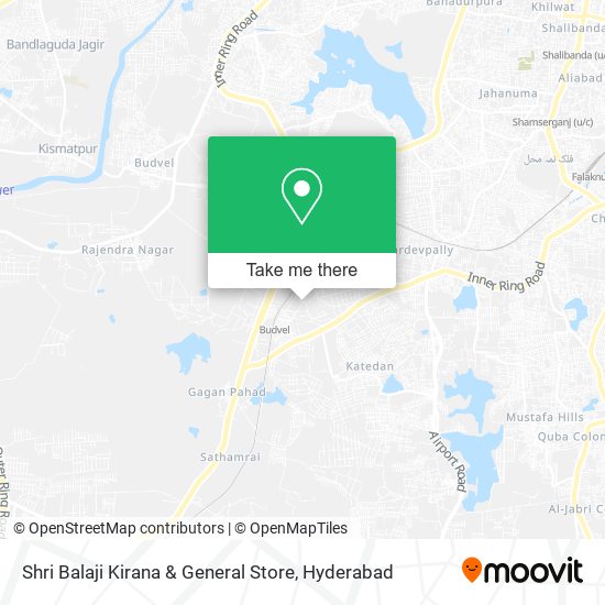 Shri Balaji Kirana & General Store map