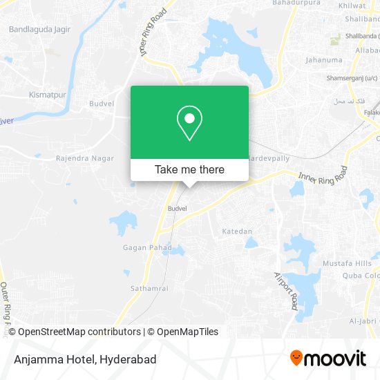 Anjamma Hotel map