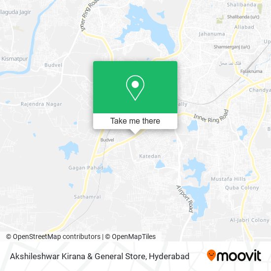 Akshileshwar Kirana & General Store map