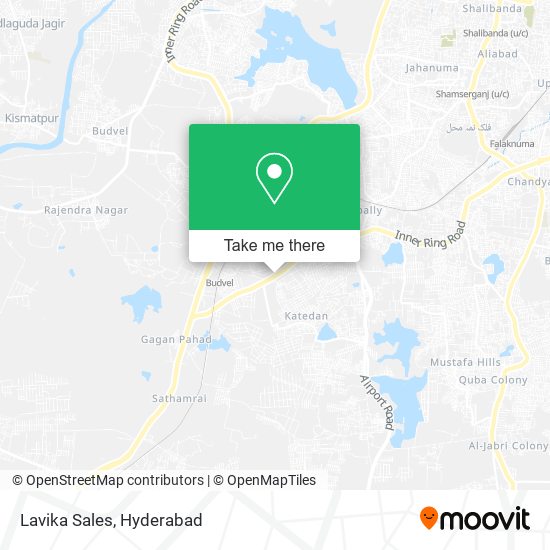 Lavika Sales map