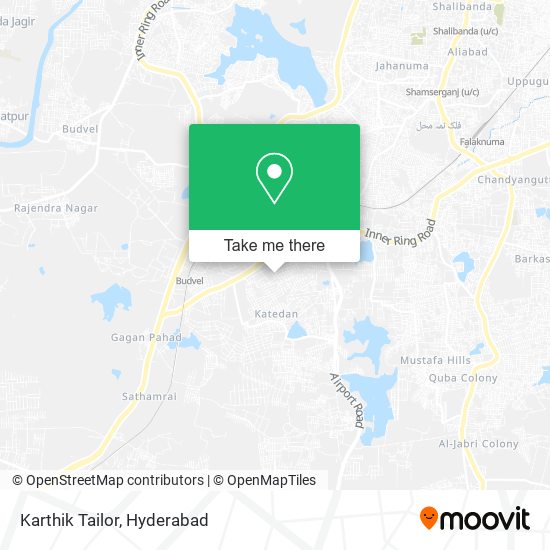 Karthik Tailor map