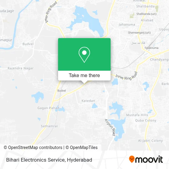 Bihari Electronics Service map