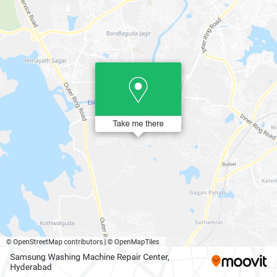 Samsung Washing Machine Repair Center map