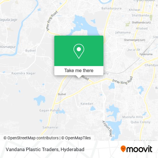 Vandana Plastic Traders map