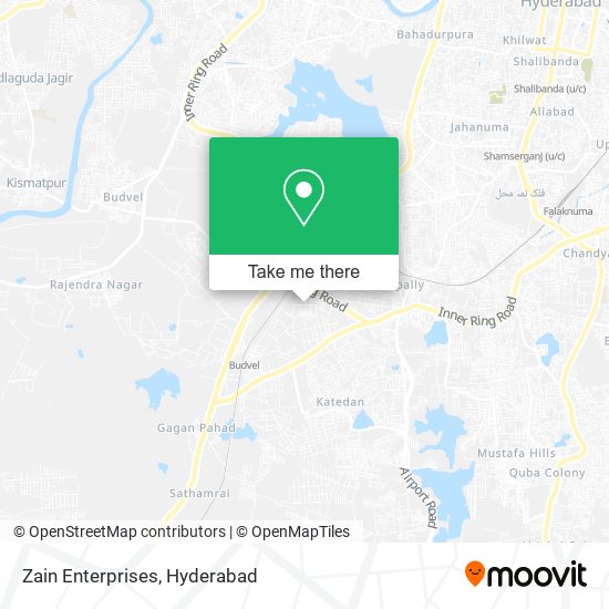 Zain Enterprises map