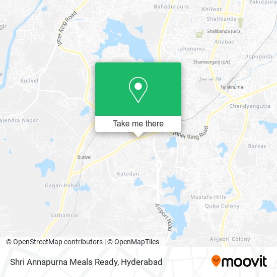 Shri Annapurna Meals Ready map