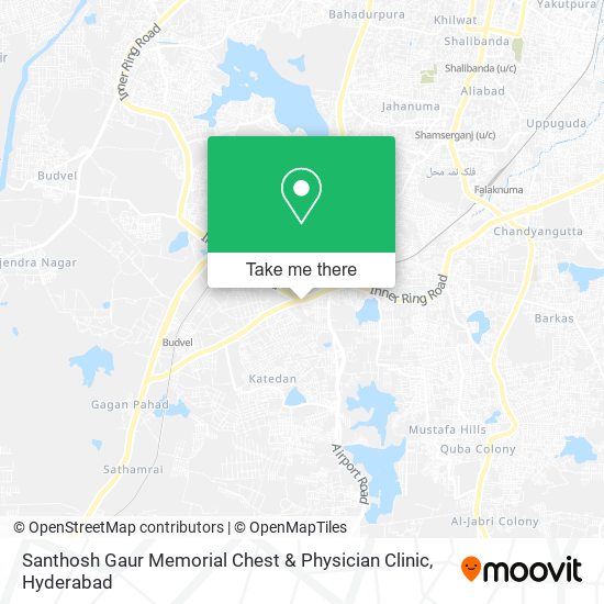 Santhosh Gaur Memorial Chest & Physician Clinic map