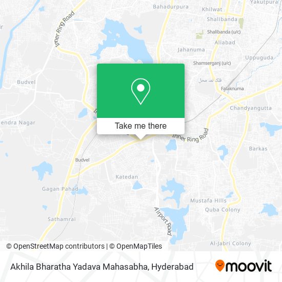 Akhila Bharatha Yadava Mahasabha map