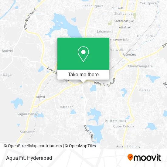 Aqua Fit map