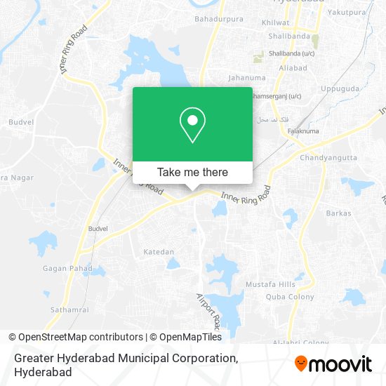 Greater Hyderabad Municipal Corporation map