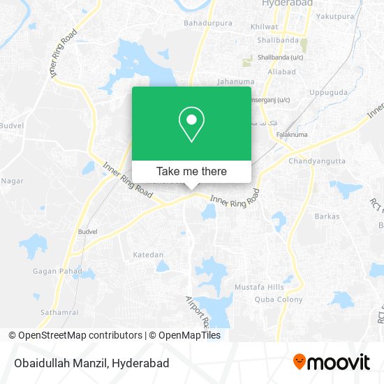 Obaidullah Manzil map