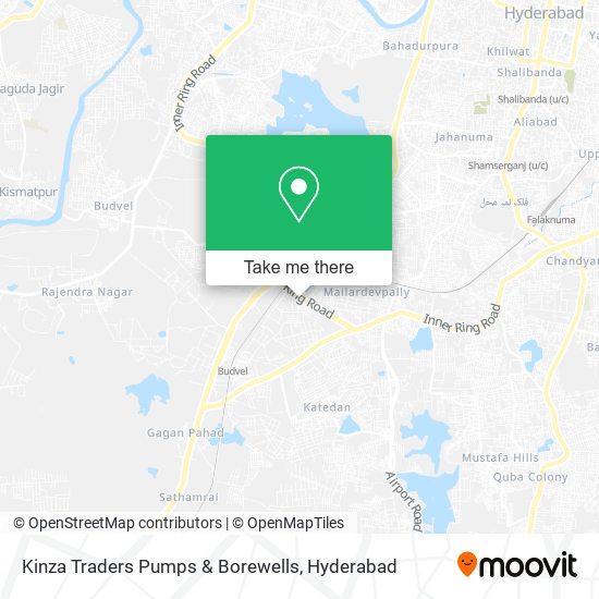 Kinza Traders Pumps & Borewells map