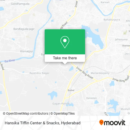 Hansika Tiffin Center & Snacks map