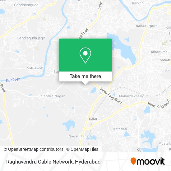 Raghavendra Cable Network map