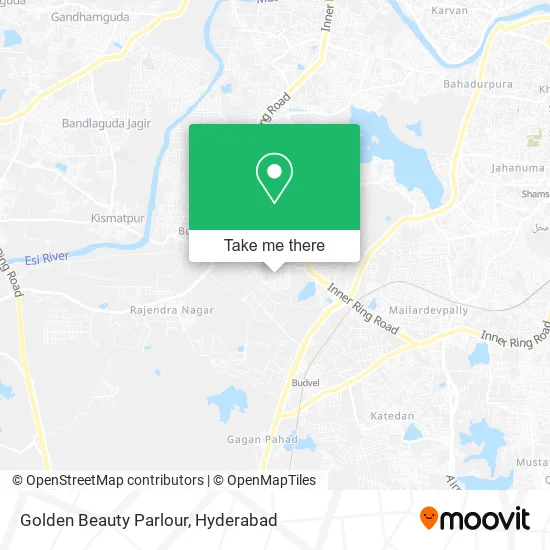 Golden Beauty Parlour map