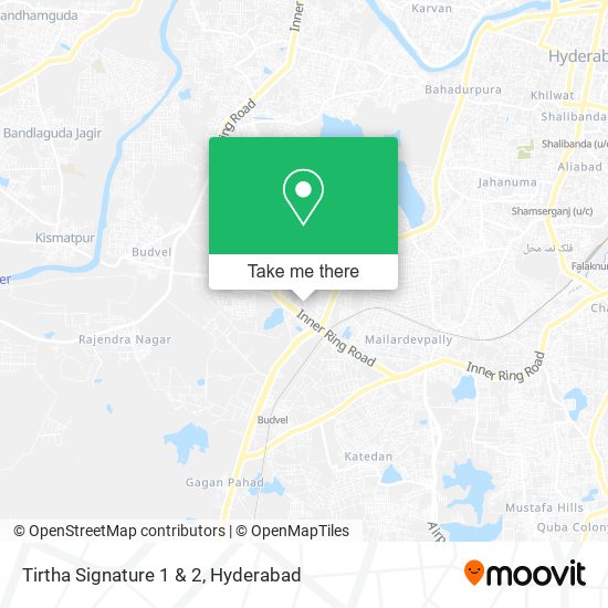 Tirtha Signature 1 & 2 map