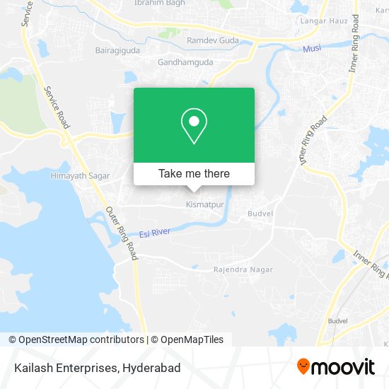 Kailash Enterprises map