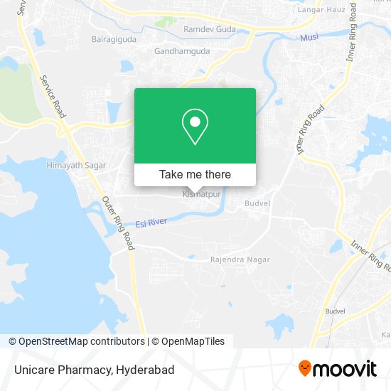 Unicare Pharmacy map