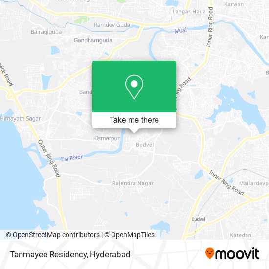 Tanmayee Residency map