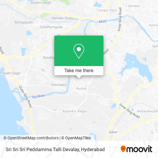 Sri Sri Sri Peddamma Talli Devalay map
