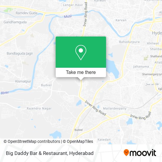 Big Daddy Bar & Restaurant map