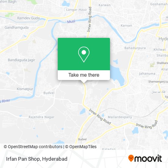 Irfan Pan Shop map