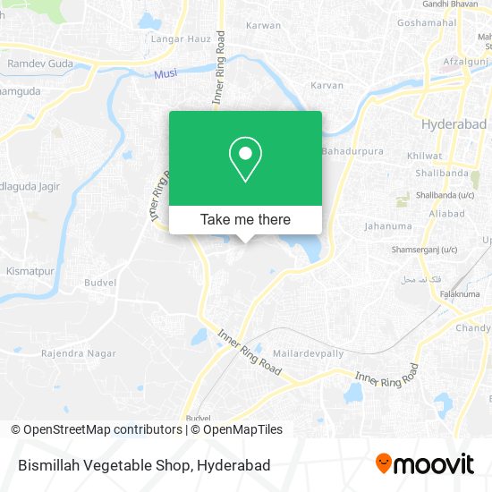 Bismillah Vegetable Shop map