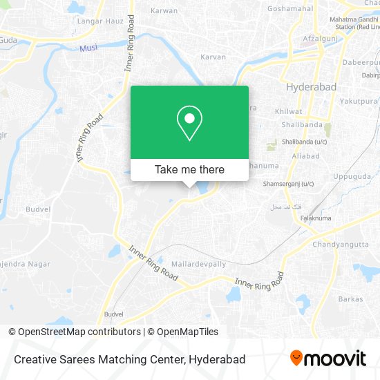 Creative Sarees Matching Center map