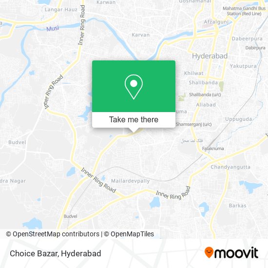 Choice Bazar map