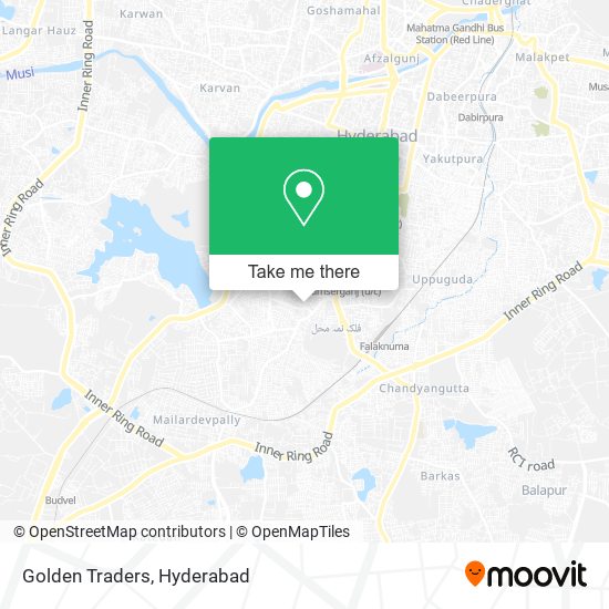 Golden Traders map