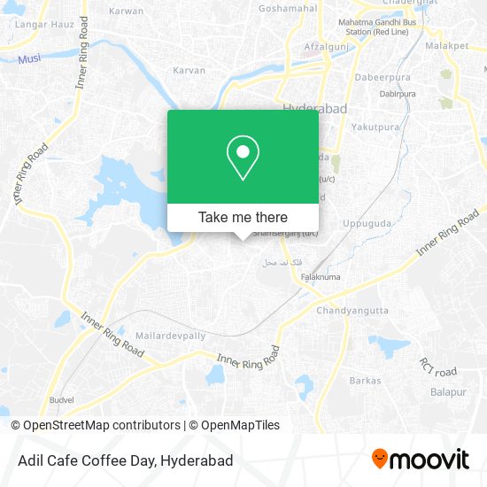 Adil Cafe Coffee Day map