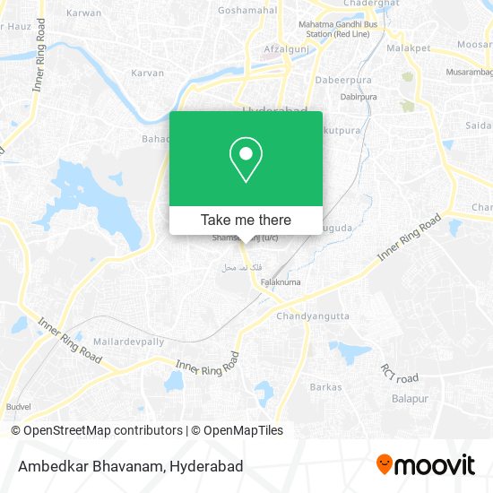 Ambedkar Bhavanam map