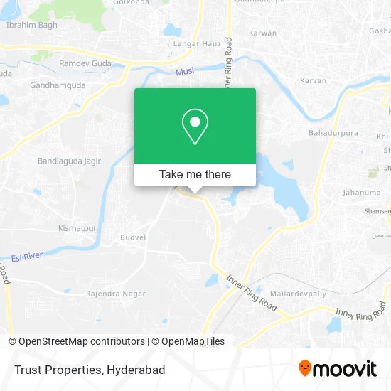 Trust Properties map