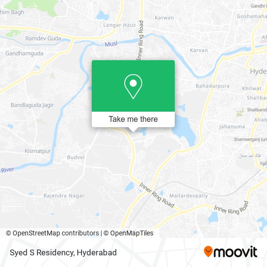 Syed S Residency map