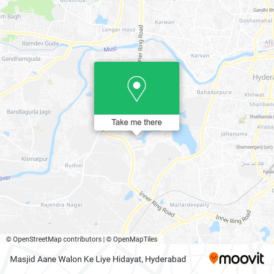 Masjid Aane Walon Ke Liye Hidayat map