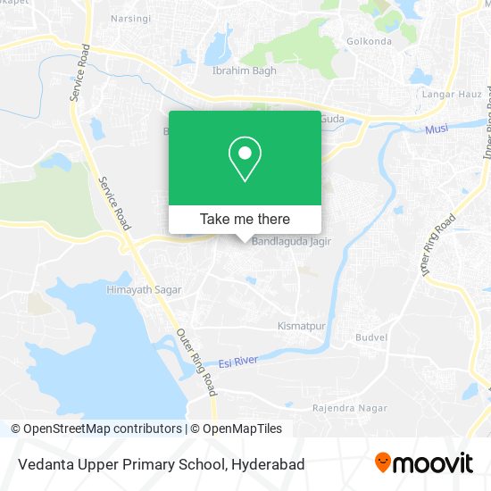 Vedanta Upper Primary School map