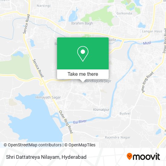 Shri Dattatreya Nilayam map
