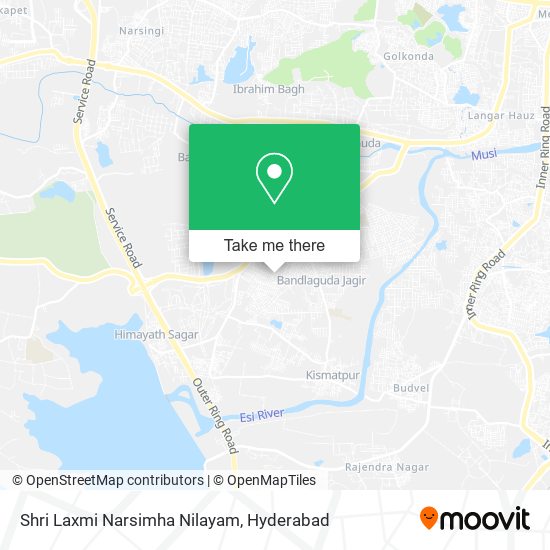 Shri Laxmi Narsimha Nilayam map