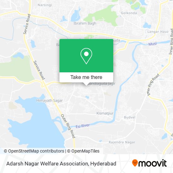 Adarsh Nagar Welfare Association map